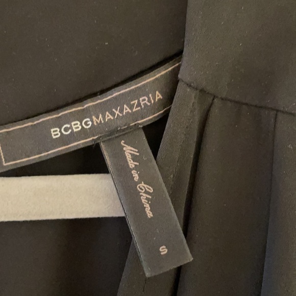 BCBG | Black Low V Neck Romper (S) - Picture 4 of 4